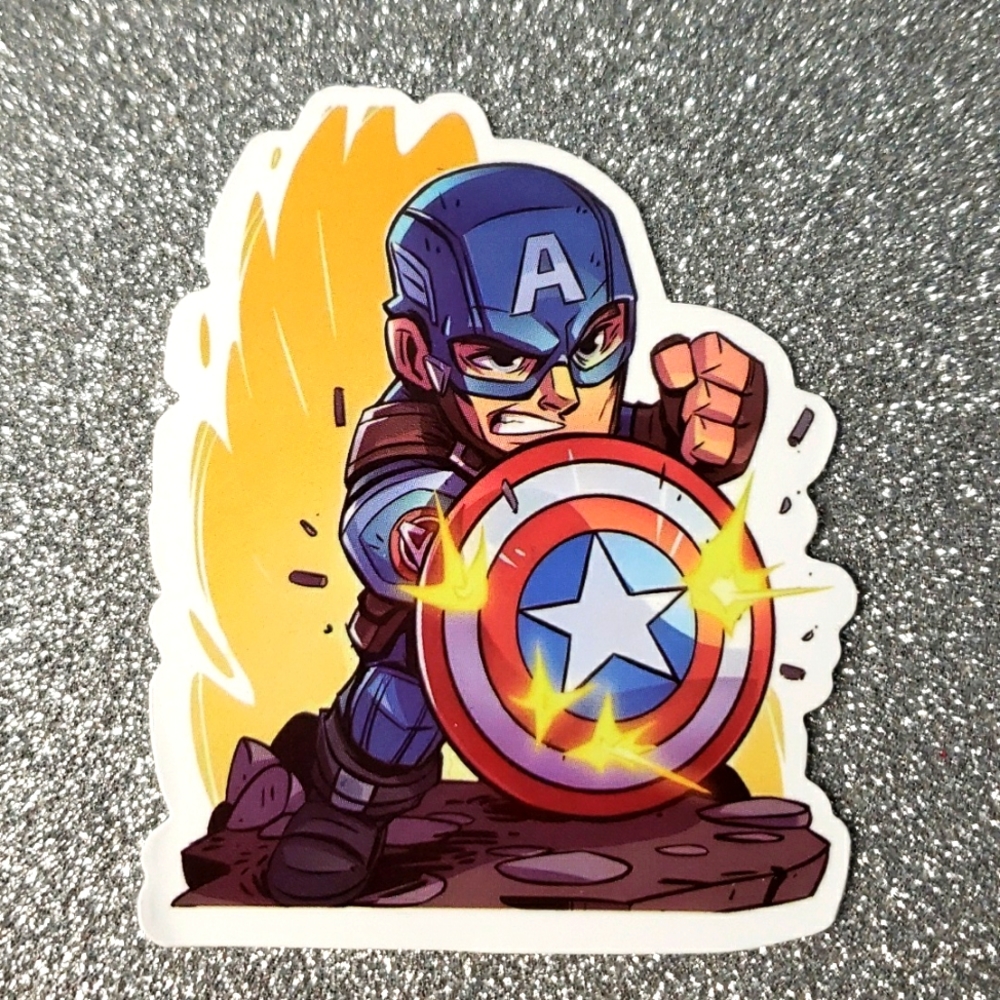 MARVEL Waterproof Sticker Comic - Picture 1 of 7